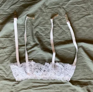 Vintage Christian Dior Intimates Lace Wedding Garter Belt One Size thumbnail 1
