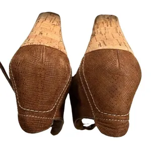 Bon Bonite‎ Suede Wedge Heels Brown Size 6 thumbnail 3