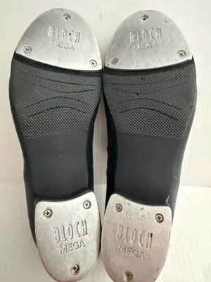 Bloch Mega Tap Shoes Size 9 1/2M Black thumbnail 6