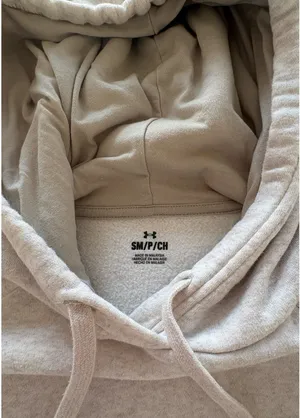 Under Armour Women’s UA Rival Fleece Hoodie Oatmeal thumbnail 5