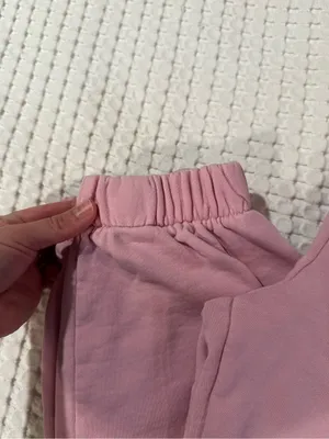 Brandy Melville Pink Jogger Sweatpants thumbnail 3