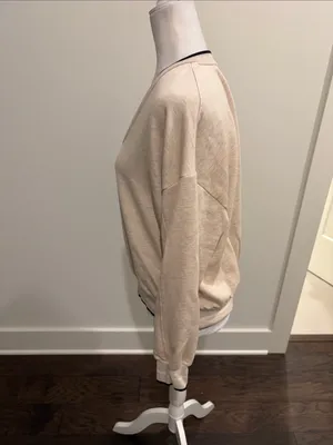 Z Supply V-Neck Sweatshirt Sz S thumbnail 2