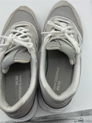 New Balance 997H Neutral Gray and White Sneakers Womens Size‎ 10 trendy chic thumbnail 6