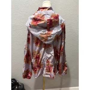 Anthropologie Hei Hei Alden Floral Hooded Jacket Outdoors Casual Sz L thumbnail 6
