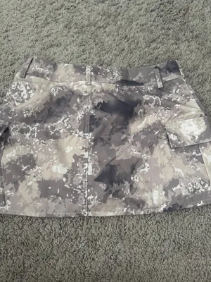 Light Camo Print Mini Skirt Gray thumbnail 2