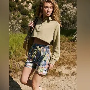 NWOT Free People Movement The Switchback Shorts XS Blue Multi thumbnail 2