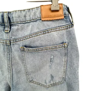 Anthropologie Avec Les‎ Filles Jeans Womens 27 Blue Distressed High Waist Denim thumbnail 7