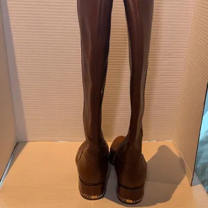 Michael Kors Brown Knee-High Leather Boots thumbnail 2