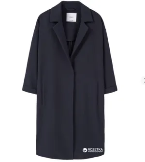 NWT Mango Collared Overcoat thumbnail 3