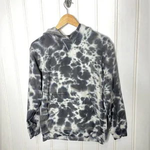 Lululemon All Yours Hoodie Tie Dye Fleece Tie Dye Graphite Grey Size 6 293 thumbnail 3