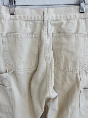 J.Galt Brandy Melville cream cotton pants thumbnail 7