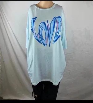 NEW Heart Tshirt Blue thumbnail 3