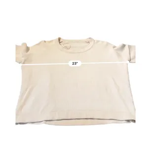Lululemon Bhakti Reality‎ Short Sleeve Top Women's Large Pink Knit Relaxed Fit thumbnail 6