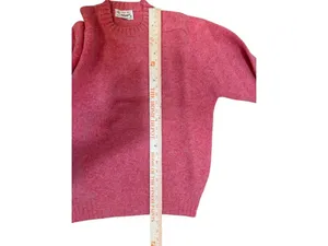 The Moors Lord Jeff Tight Knit Lagenlook Textured Crewneck Sweater 1980s Med thumbnail 6