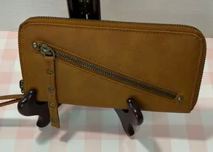 Free People Vegan Tan Wallet thumbnail 1
