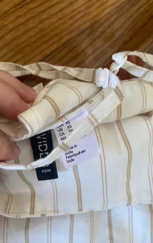 H&M Striped Tank Top thumbnail 2