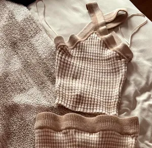 Sincerely Jules 2 piece knit halter top and skirt thumbnail 3