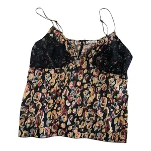 Intimately by FP Black and Gold Lace Embellished Bustier Camisole thumbnail 3