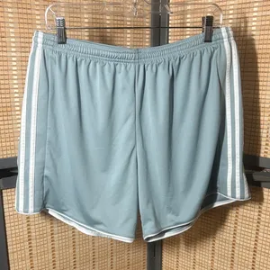 adidas Women's Light Gray Athletic Shorts thumbnail 1