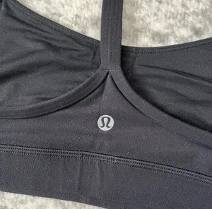 Lululemon Flow Y Bra Nulu Black 6 thumbnail 4