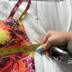 NWT Simply Fit Tropical Tankini Top Swimsuit Womens‎ Large Floral Pink Feminine thumbnail 5