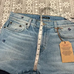 Lucky Brand Sienna Mid Rise Slim Boyfriend Jean Size 4/27 Floral‎ Embroidered thumbnail 10