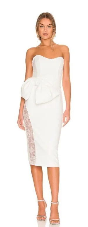 Katie‎ May Natalie Dress in Ivory thumbnail 1