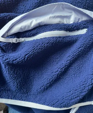 Nike Blue Zip-Up Jacket thumbnail 7