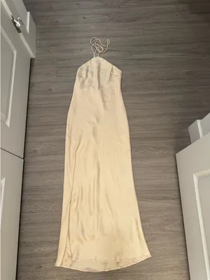 Billy J Chiara Maxi Dress White Size 8 thumbnail 3