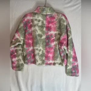 NWT Women's Multicolor Cowl Neck Sweater A0485 Pink Size L thumbnail 5
