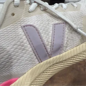 Veja Impala Engineered-Mesh Glaze Parme Women's White and Pink Sneakers thumbnail 6