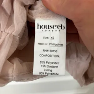 HOUSE OF CB Cate Ruched Minidress in Crystal Size XS thumbnail 7