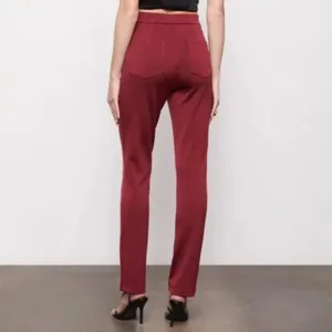 Bailey‎ 44 Gemma Straight Leg Pants Cabernet Size XL thumbnail 3