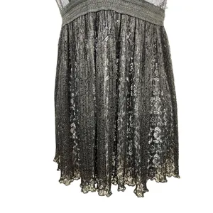 Victoria’s Secret Black Floral Mesh Lace Halter Babydoll Lingerie Dress S thumbnail 4