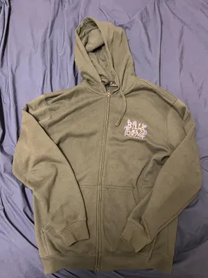 green oversized zip up billabong thumbnail 1