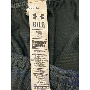 Under Armour Running Shorts Womens Large Blue HeatGear Elastic Waist Gym thumbnail 4