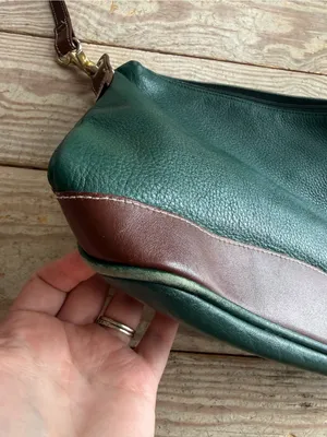Tignanello Leather Tassel Crossbody Bag - see pics for wear thumbnail 9