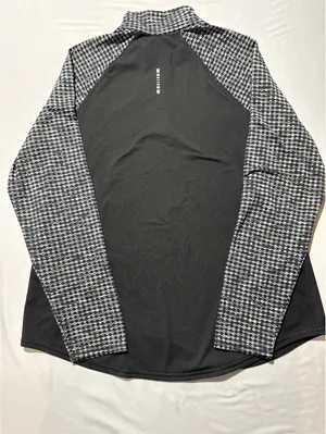 Athletic Works XL Black Soot Half-Zip Performance Pullover thumbnail 5