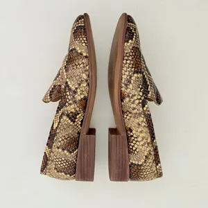 MADEWELL The Frances Loafer Snake Embossed Leather Snakeskin Shoes Size 8.5 thumbnail 8