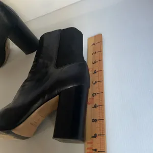 Rag & Bone Black Leather Chelsea Ankle Boots Block Heel Women’s EU 39 / US 8.5 thumbnail 7