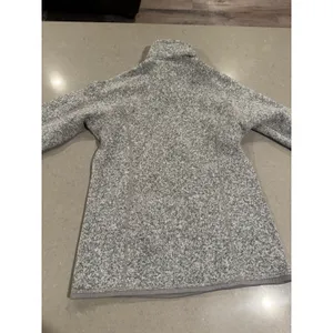Patagonia Better Sweater DialogTech Logo Gray Quarter Zip‎ Pullover Jacket XS thumbnail 7