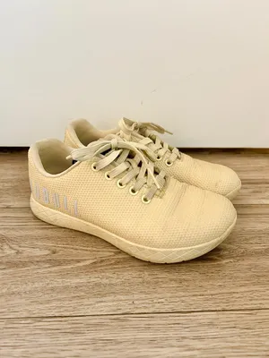 Nobull CrossFit Training Sneaker Shoes in Pastel Yellow Streetwear M5/W6.5 thumbnail 2