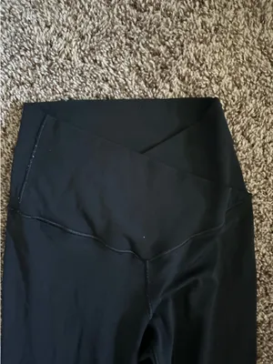 OFFLINE by Aerie High-Waisted Flare Leggings Crossover thumbnail 2