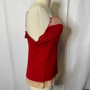 Native Intimates Red Lace Bustier Camisole Bra Top Lingerie 42C thumbnail 5
