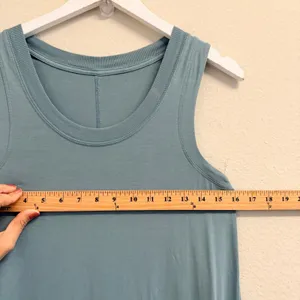 Lululemon All Yours Tank Maxi Dress Tidewater Teal Womemns 4 Athletic‎ Casual thumbnail 10