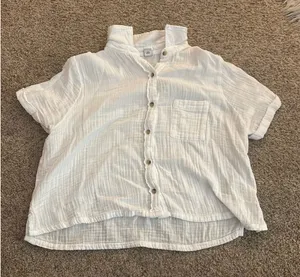 Old Navy button up top thumbnail 1
