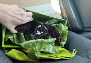 Tory Burch Sandals Miller Tortoise Shell thumbnail 1