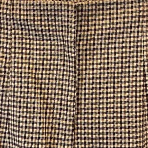ZARA Plaid Pants - Women Size L - Brown/Tan thumbnail 4