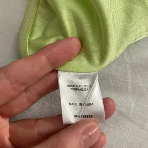 Superdown Karolyna Bandeau Top Small Green Y2K Strapless Crop Festival Clubwear thumbnail 7