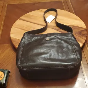 FOSSIL CLASSIC VINTAGE Leather Shoulder Bag ZB9097 thumbnail 5